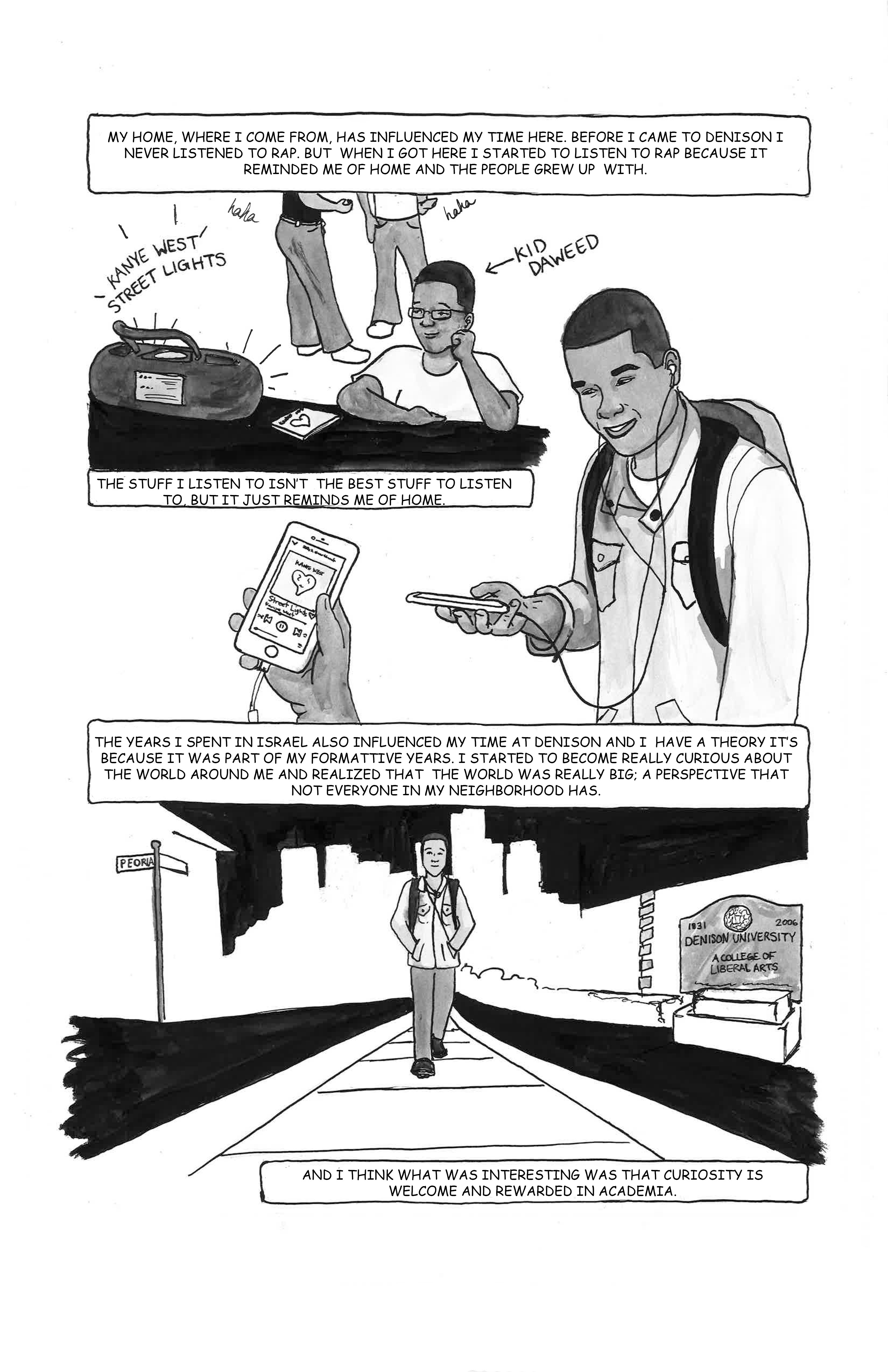 Daweed comic, page 2 of 2
